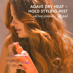 Agave Dry Heat Protection Spray - Mini